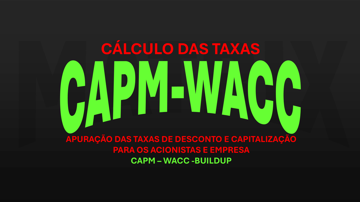 TAXAS DE DESCONTO