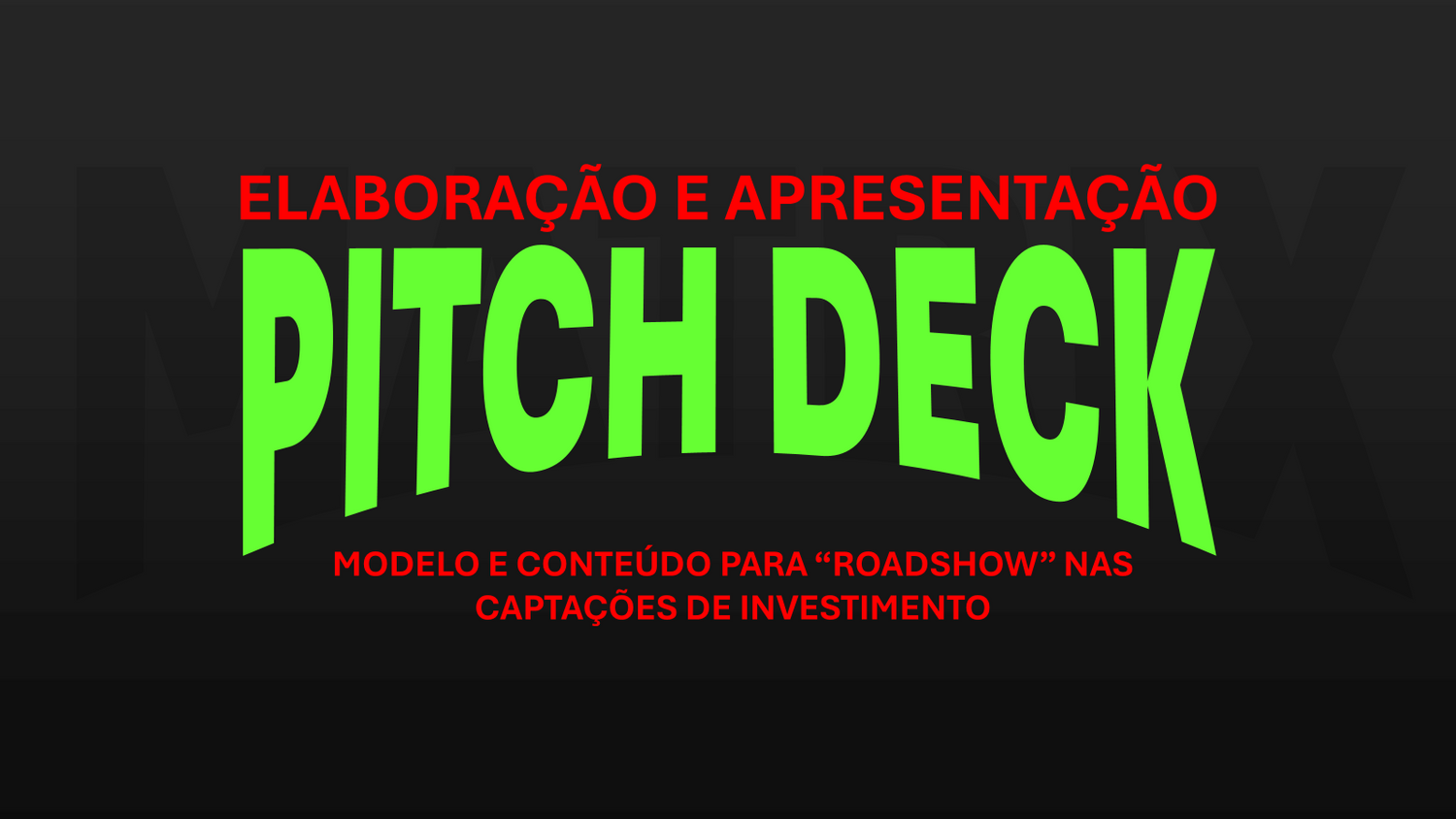 PITCH DECK